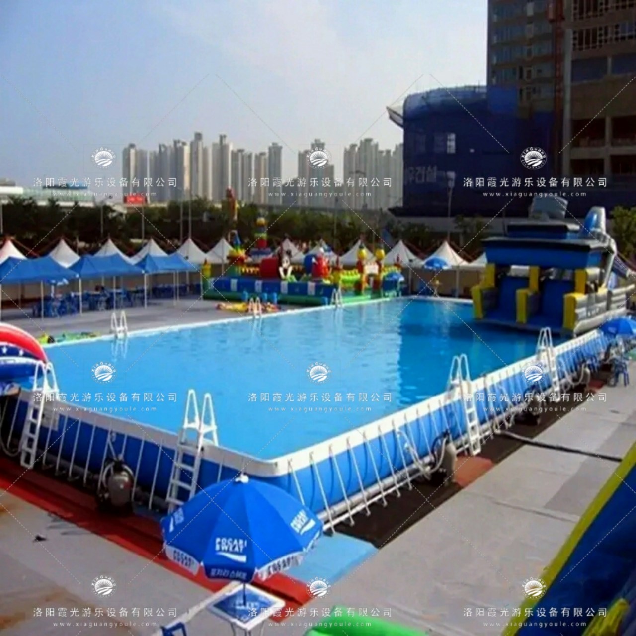 武汉支架泳池